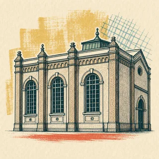 Illustration of Brighton Dome - Corn Exchange