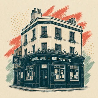 Illustration of Caroline of Brunswick